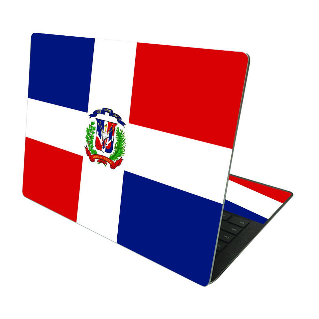 Dominican Republic 13 stickers set flag decals bumper car auto bike laptop 
