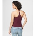 thumbnail image 2 of Aeropostale Camiseta sin mangas con cuello alto para mujer, Púrpura, XS Aeropostale Cami, 2 of 2
