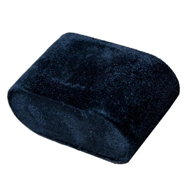 10 piezas de almohadas para relojes, cajas, pulseras, almohadas pequeñas para relojes y brazaletes. Negro