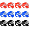 thumbnail image 1 of 12 Pcs Bicycle Light Silicone Led Bike Light Waterproof Bike Headlight And Taillight, 1 of 5