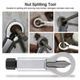 thumbnail image 3 of Nut Breaker Tool Screw Separation Removal Splitter Repair Breaker Set Rusty Nut Splitter Spanner Remove Cutter Tool,C, 3 of 6