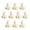 White, variant on TERGAYEE Easter Mini Plush Bunny Tiny Rabbit,10pcs Plush Stuffed Animals Soft Little Bunny Toys, Hanging Pendant Ornament for DIY Crafts Accessories Decorations Party Favors, White
