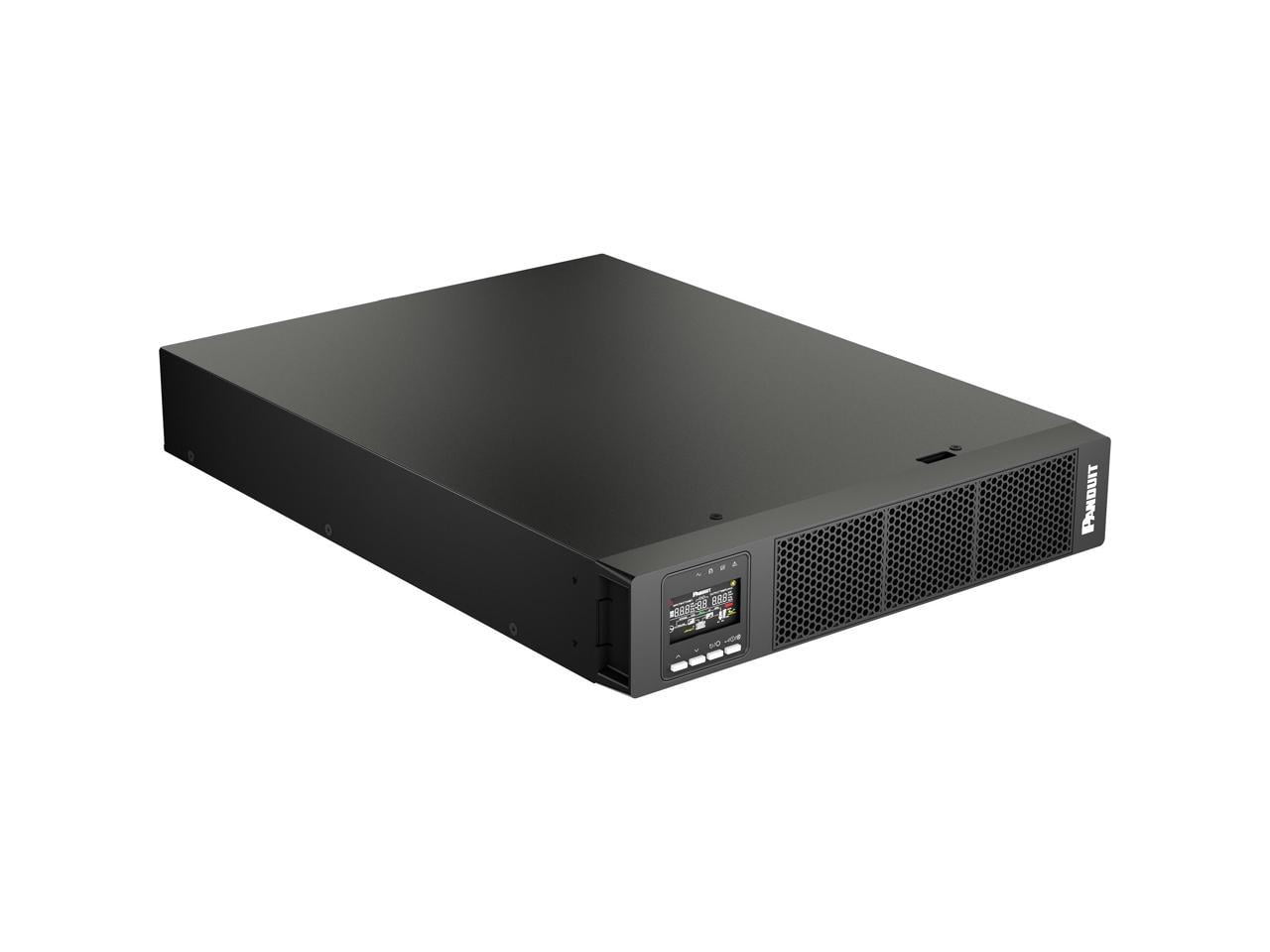Panduit SmartZone U03N11V 3000VA Rack/Tower UPS - 2U Rack/Tower, Rail Mountable - AVR - 6 Hour Recharge - 120 V AC Input - 100 V AC, 110 V AC, 120 V AC, 115 V AC, 125 V AC Output - Single Phase - Seri