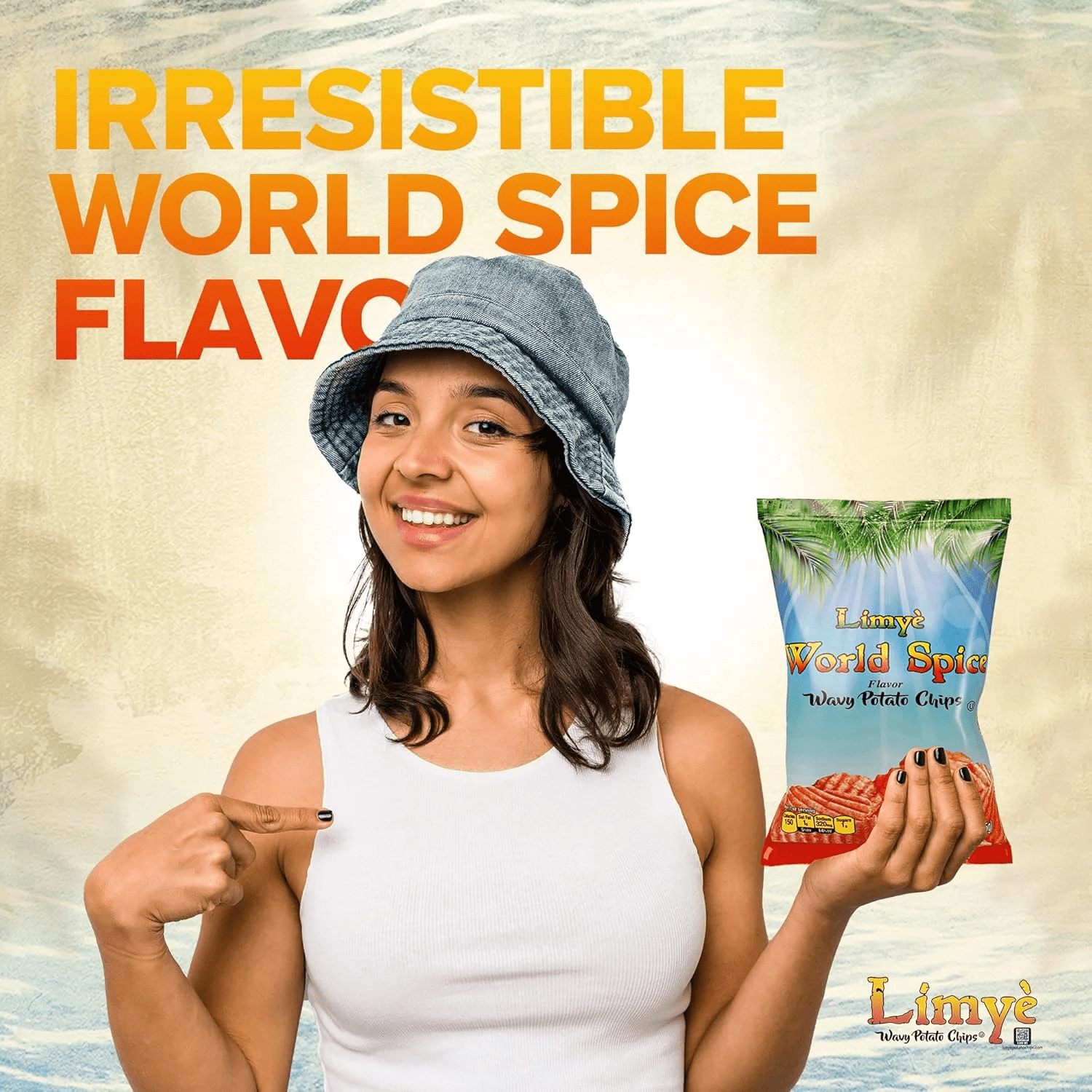 Limyè Potato Chips, World Spice Flavor and Sweet Heat BBQ, Kosher, Allergen Free, Vegan, 12 Pack, 3 Oz