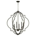 thumbnail image 2 of Quorum Lighting Dublin 6-Light Pendant, Oiled Bronze, 29.5W, 34H, 2 of 7