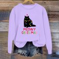 thumbnail image 2 of WEAIXIMIUNG Robe Sweat-Shirt Surdimensionnée Grande Taille Mode Hiver pour Femmes Imprimé Festif de Noël Col Rond, 2 of 3