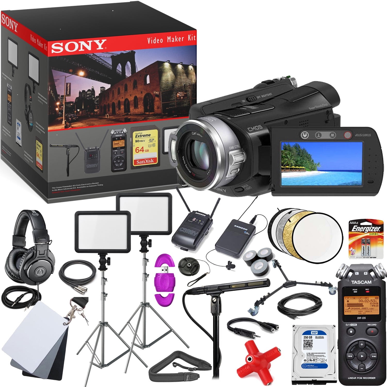 SONY HDR-SR7 High Definition HDD/Flash Memory Camcorder