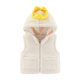 thumbnail image 1 of Gibobby Chamarra de invierno para niños y niñasRecién Nacido Bebé Bebé Unisex Algodón Sólido Otoño Sólido Lindo Caliente Con Capucha Chaleco Abrigo Ropa(Blanco, 0-6 Meses), 1 of 3