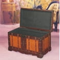 thumbnail image 3 of Grand Coffre à Vapeur Style Antique, Boîte de Rangement Décorative, 3 of 4