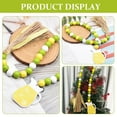 thumbnail image 6 of Milisten Wall Hanging Garland Wooden Bead Ornaments 65.00X1.60X1.60CM Yellow, 6 of 8