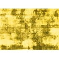 thumbnail image 1 of Ahgly Company Machine Washable Indoor Rectangle Abstract Yellow Modern Area Rugs, 6' x 9', 1 of 4