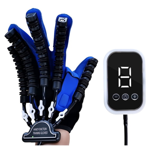 Equipo de Rehabilitación Manos, Guantes Terapéuticos para Recuperación Mano Tras un Accidente Cerebrovascular, Guante de Rehabilitación Robótica para el Entrenamiento de los Dedos