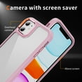 thumbnail image 4 of for iPhone 11 Clear Case, [Anti-Yellowing] [Military-Grade Drop Protection] Transparent Slim Lightweight Anti-Scratch Phone Case for iPhone 11 Shockproof Bumper Cover, Pink, 4 of 8