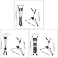 thumbnail image 5 of Folding Nonslip Saxophone Stand Base Sax Rest Rack Musical Instrument Part, 5 of 11