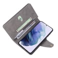 thumbnail image 2 of Case for Samsung Galaxy S21 Plus 5G Magnetic Leather Zipper Wallet Cover Card Holder, 2 of 5