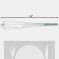 thumbnail image 3 of Vollrath Whip,22 in L,Aqua Handle 47096, 3 of 3