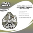 thumbnail image 1 of Star Wars Millennium Falcon Small Area Rug | 39 x 52 Inches, 1 of 6