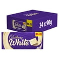 thumbnail image 2 of Cadbury White Chocolate Bar 90g (pack of 24), 2 of 2