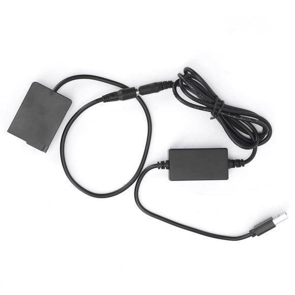 Batería ficticia de decodificación ficticia usb a dmwdcc8 para fz200 fz300 fz1000 fz2500 g5 g6 g7 g85 gx8 para cámaras