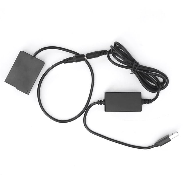 Batería ficticia de decodificación ficticia usb a dmwdcc8 para fz200 fz300 fz1000 fz2500 g5 g6 g7 g85 gx8 para cámaras