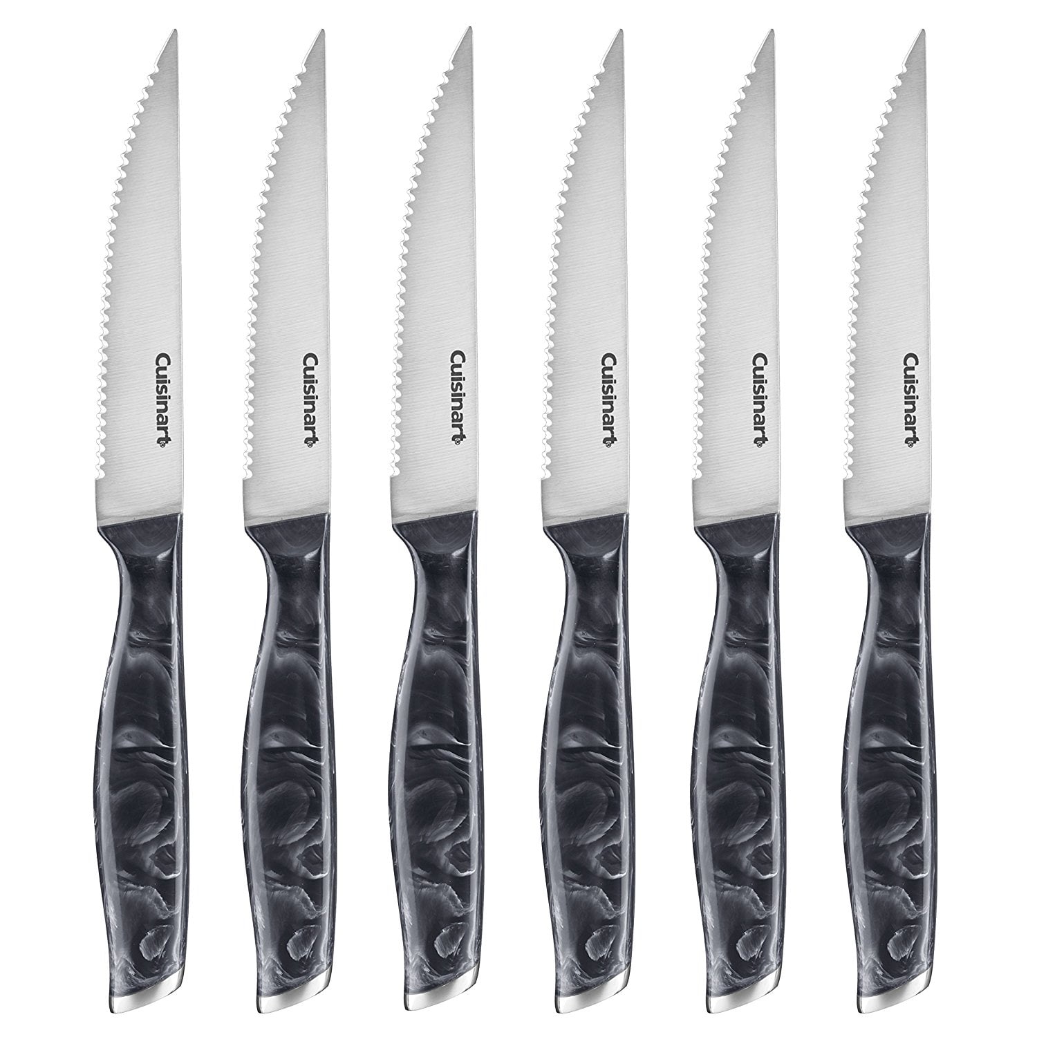 Cuisinart C77MB6PSKBK Marbled Collection 6Piece Steak Knife Set
