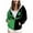 Dark Green, variant on Towmus Hoodies for Women Graphic Halloween Fleece Sweatshirt Jackets Long Sleeve Y2k Hoodies Pullover Streetwear