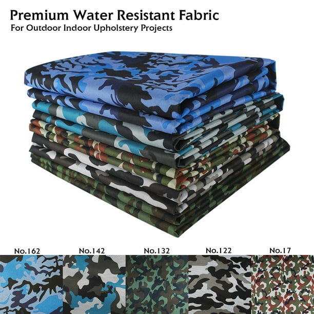 Waterproof Canvas Fabric Military camouflage 57" W Outdoor Waterproof