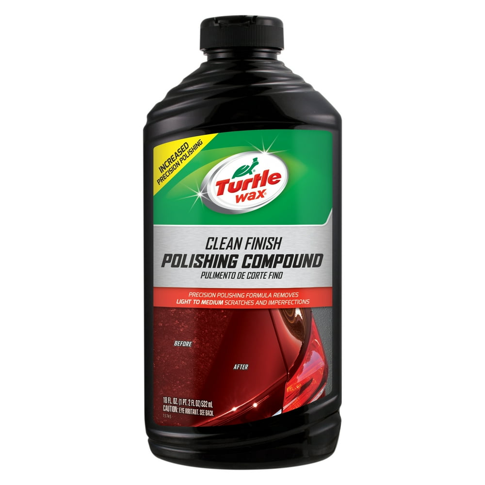 Turtle Wax 50793 Clean Finish Premium Grade Polishing Compound, 18 oz