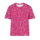 thumbnail image 4 of Camisetas de Mujer con Cuello Redondo Blusas de Manga Corta Imprimir Top, Camisetas de Mujer para Primavera Verano Casual, 4 of 4