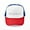 Red/Blue/White, variant on CafePress - Phi Sigma Pi Black Wordmark - Adjustable Unisex Printed Trucker Hat with Mesh Back