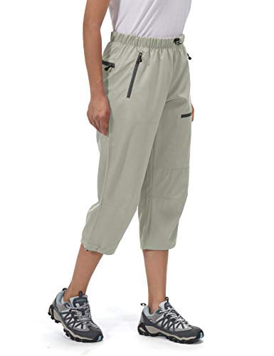 Little Donkey Andy Womens Quick Dry 3/4 Pants Capri Shorts Lightweight Hiking Travel Casual
