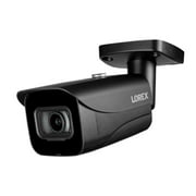 Lorex E841CAB 4K Ultra HD Outdoor Network Bullet Camera with Color Night Vision, and Aluminum Alloy Housing (Black)