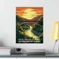 thumbnail image 4 of ELNEIT - New River Gorge National Park Poster, Unframed Matte Paper, S05, 4 of 4