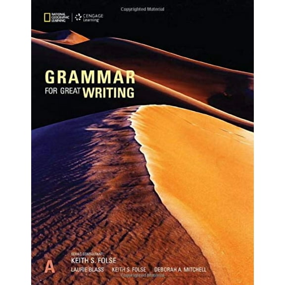 Grammar For Great Writing A