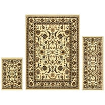 Superior Passiflora Traditional Indoor Area Rug Set