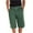 Green, variant on Alta Designer Fashion Men's Cargo Shorts, Twill Belt Included - Sky Blue Size 32