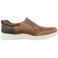 thumbnail image 2 of Men's Nunn Bush Conway Moc Toe Slip-On Tan Leather 14 M, 2 of 6
