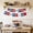 B, variant on 4th of July Patriotic Decorations Set, Happy Banner with 16 Hanging Swirls, USA Flag Red White Blue Party Supplies for Independence Day 250th Anniversary Celebration