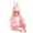 Light Pink, variant on WERYOUNG Girls Boys Onesie Cute Cartoon Animal Long Sleeve Zip-Up Hooded Halloween Jumpsuit Leisure Halloween Party One-Pieces,Light Pink,2-3 Years