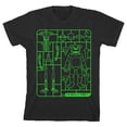 thumbnail image 6 of Five Nights at Freddy's Sister Location Toy Freddy Assembly Boy's Black T-shirt-XL, 6 of 7