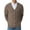 01-Brown, variant on Iceglad Mens Cardigan Sweaters V-Neck Long Sleeve Soft Slim Fit Casual Buttons Knitted