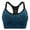 Navy Blue, variant on Women's High Support Racerback Sports Bra Adjustable Cami Bra Athletic Tops with Removable Pads