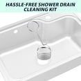 thumbnail image 5 of Stainless Steel Drain Key 5 Pcs,Effective Shower Drain Hook,Hair and Debris Remover,Versatile Floor Drain Tool,Durable and Rustproof Linear Drain Removal Tool, 5 of 8
