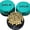 Sea green 2pcs, variant on 22 LR Ammo Holder 55 Round Capacity – Pocket Size Screw-Top Ammo Storage Can – Range Bag Organizer & Gift for Shooters and Small Game Hunters 2PCS