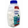thumbnail image 3 of 6 Pack - Leader Antacid Ultra Strength Chewable, Fast Heartburn & Indigestion Relief, Acid Reflux, Upset Stomach, Calcium Carbonate 1000mg, Peppermint, 72 Count, 3 of 6
