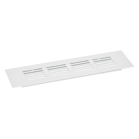 Unique Bargains Air Vents Cover, 1Pcs 200 x 50mm Aluminum Alloy Mesh Air Return Vent Cover, Louvered Ventilation Grille (Silver)