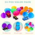 thumbnail image 3 of Mini Pull Back City Cars JOYIN - Huevos de Pascua precargados para niños (24 unidades), 3 of 9