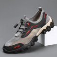 thumbnail image 3 of Lightweight Breathable Mesh Non-Slip Hiking Sports Shoes for Men, 3 of 6