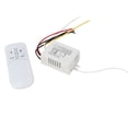thumbnail image 2 of Transmisor receptor de interruptor remoto inalámbrico digital de pared, 2 vías ON/OFF Interruptor de control remoto inalámbrico de 220 V Interruptor remoto inalámbrico digital de pared, 2 of 9