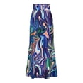 thumbnail image 3 of Weiqiqre Jupes pour Femmes Décontractées Douces Pliables Taille Haute Maxi Longue Jupe Robe Polyvalente, 3 of 7